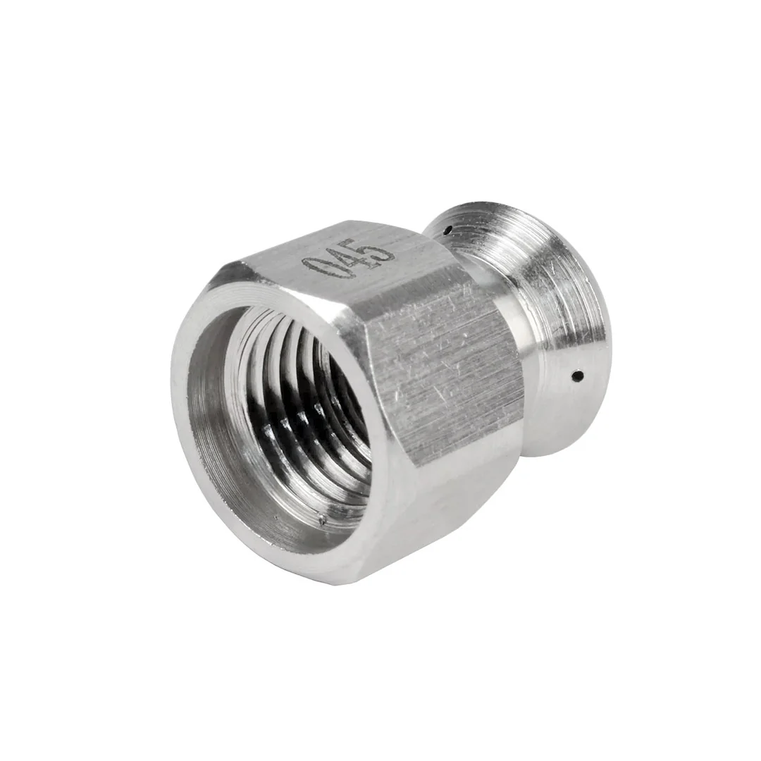 Drain Sewer Cleaning Nozzle for Jetting - 1/4" NPT female thread, 5500 psi, 045 jet size - Image 4