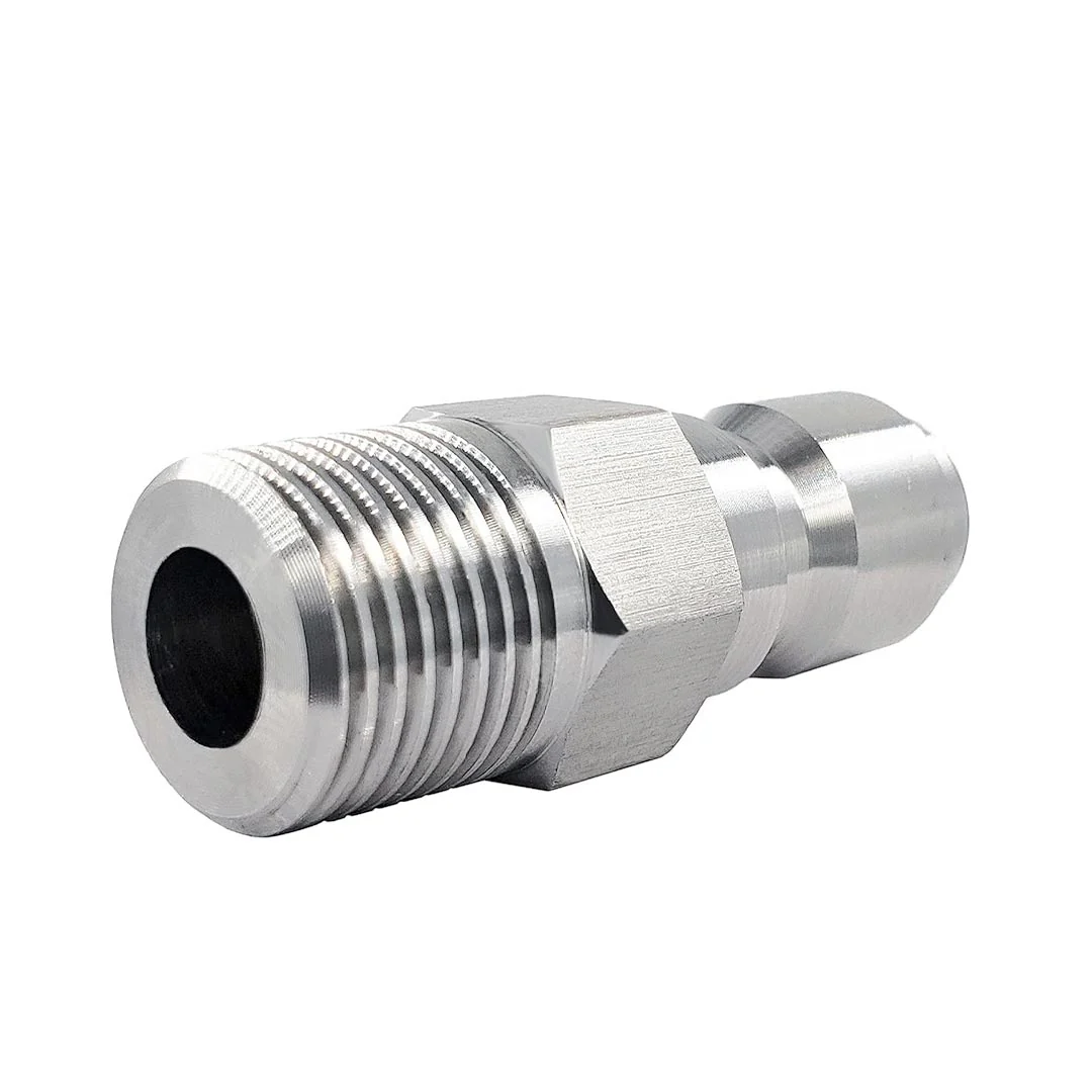 1/4" Male NPT Screw Thread to Quick Connector 1/4" Male for adding accessories to your pressure washer - Image 2