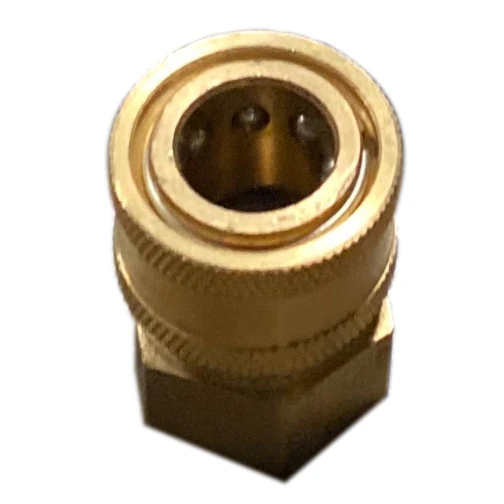 100 Feet 3000 PSI High Pressure Hose with 1/4 inch Male and Female Quick Connect, Single Braid by EquipMaxx - Image 2