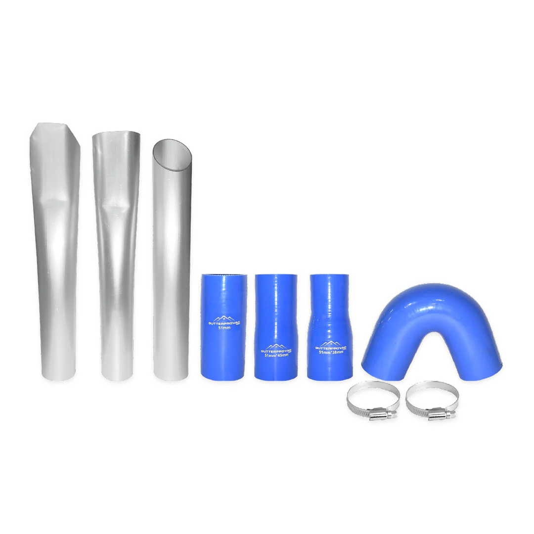 Classic Cyclone 16 Gallon Gutter Vacuum 40 Foot Carbon Clamping Poles and 15 Foot Hose Kit - Image 5