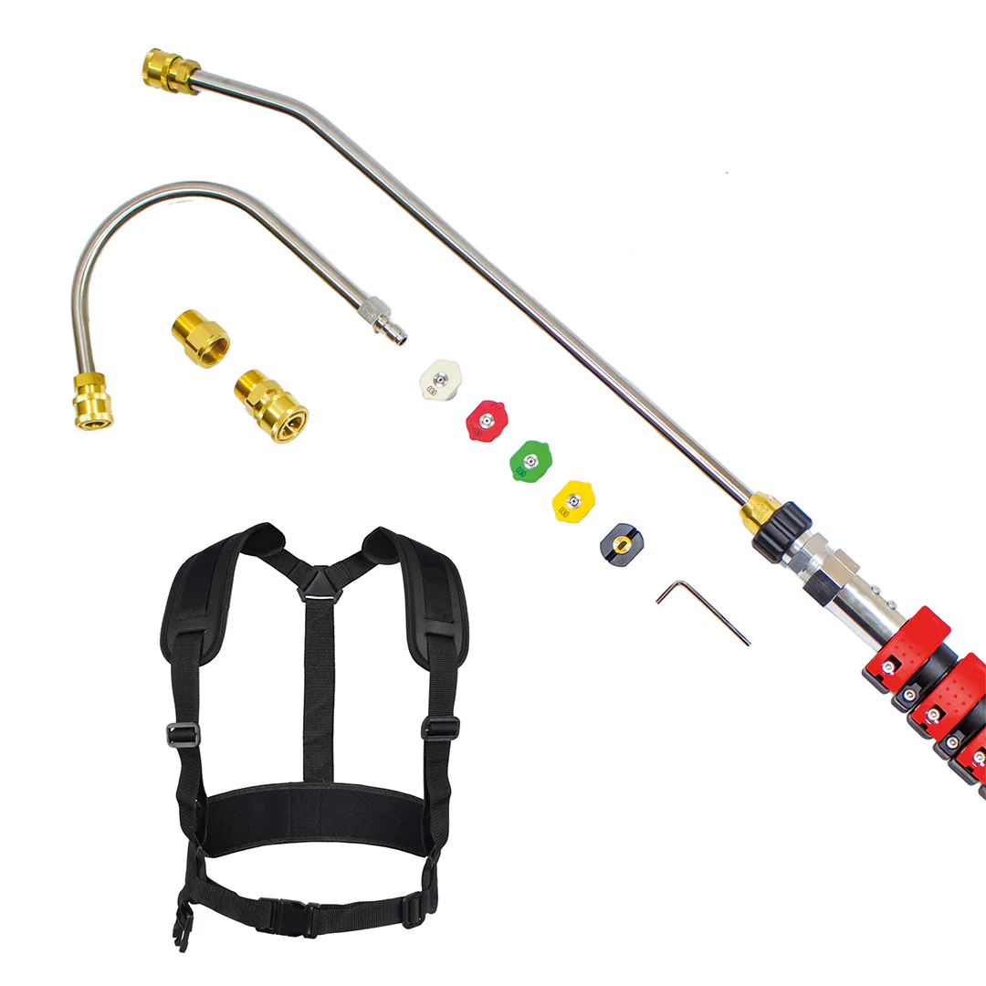 18ft Carbon Telescopic Lance Kit for Pressure Washers - Image 3