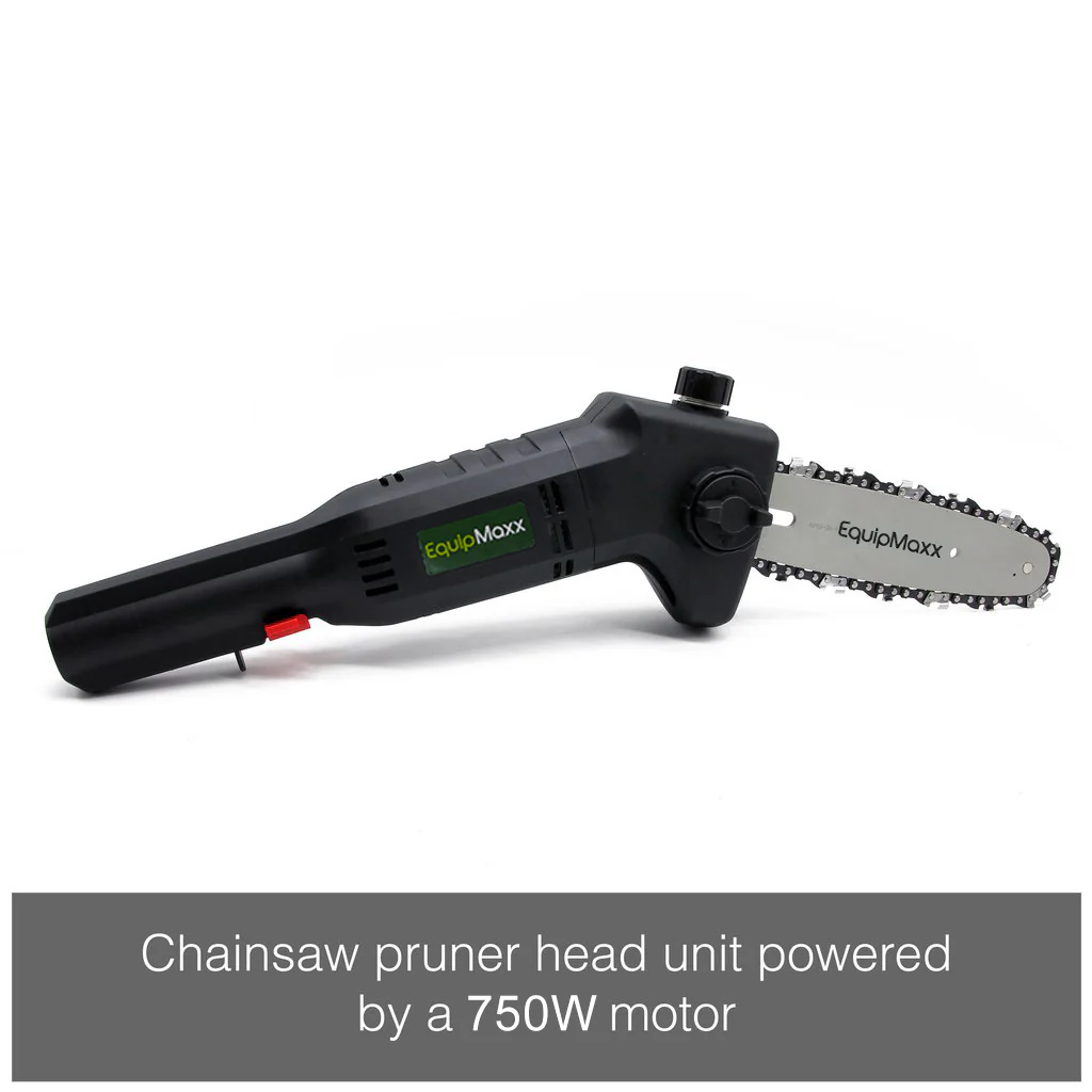 2-in-1 Electric Long Reach Chainsaw & Hedge Trimmer - Image 13