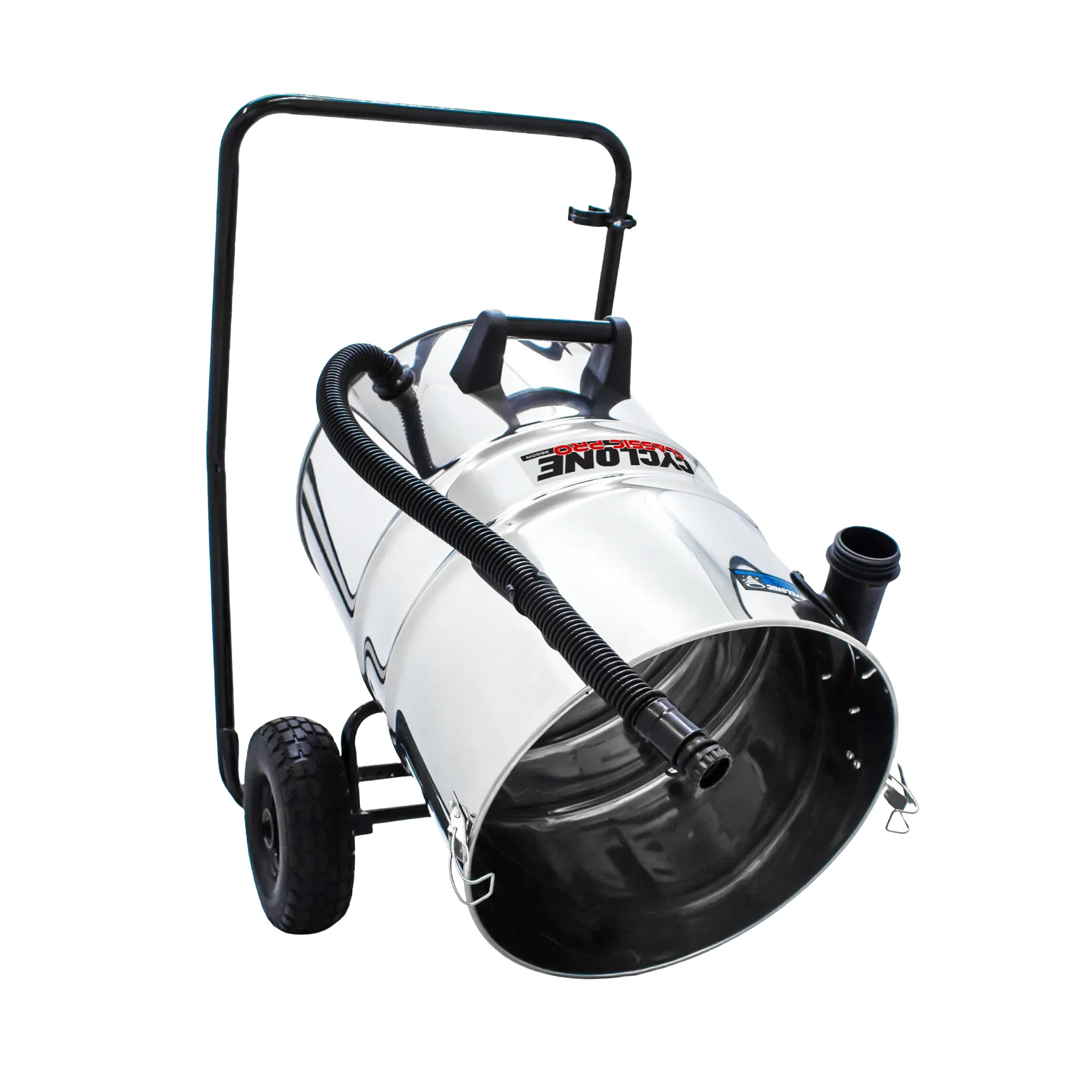 20 Gallon Cyclone Classic Pro 3600W Stainless Steel Commercial Gutter Vacuum System (Inc. 40ft Carbon Clamping Pole Kit & Bag) - Image 14