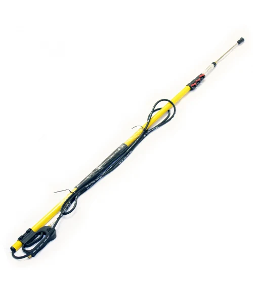 24 feet long "Giraffe" Telescoping Lance for Pressure Washers, Extendable, 4 sections, up to 4000 psi, 8GPM - Image 2