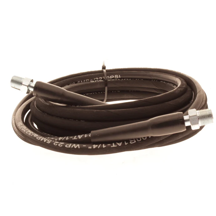 25 Feet High Pressure Hose 3000 psi, 3/8 inch male and 3/8 inch female Quick Connect, Single Braid - Image 4