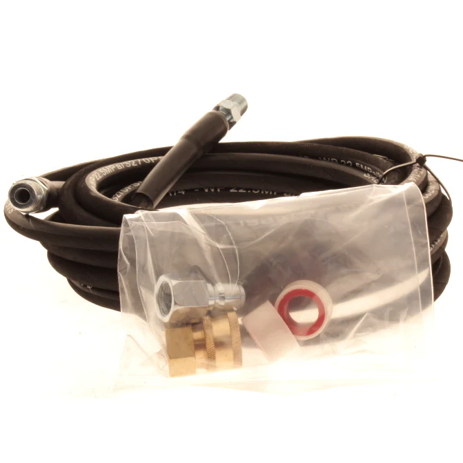 25 Feet High Pressure Hose 3000 psi, 3/8 inch male and 3/8 inch female Quick Connect, Single Braid - Image 5