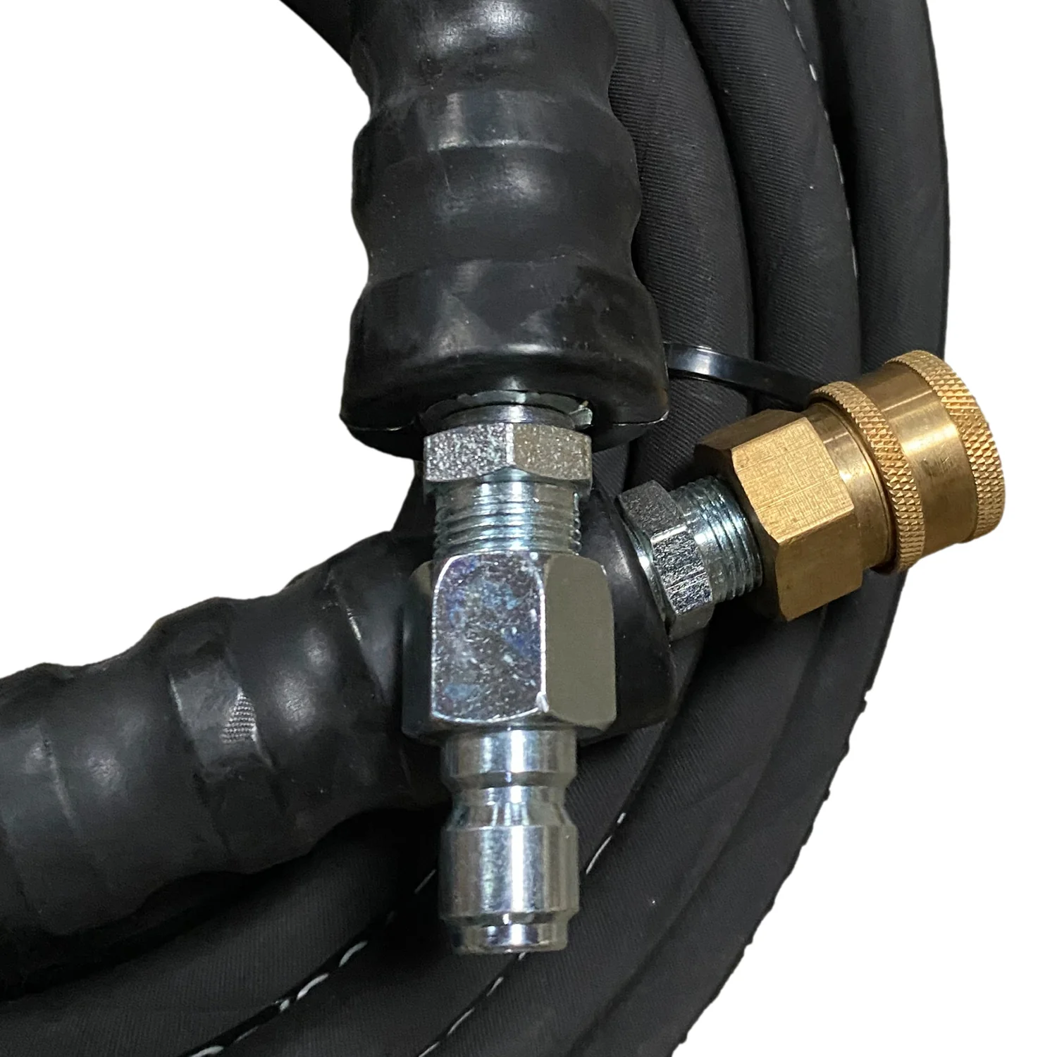 25 Feet High Pressure Hose 3000 psi, 3/8 inch male and 3/8 inch female Quick Connect, Single Braid - Image 6
