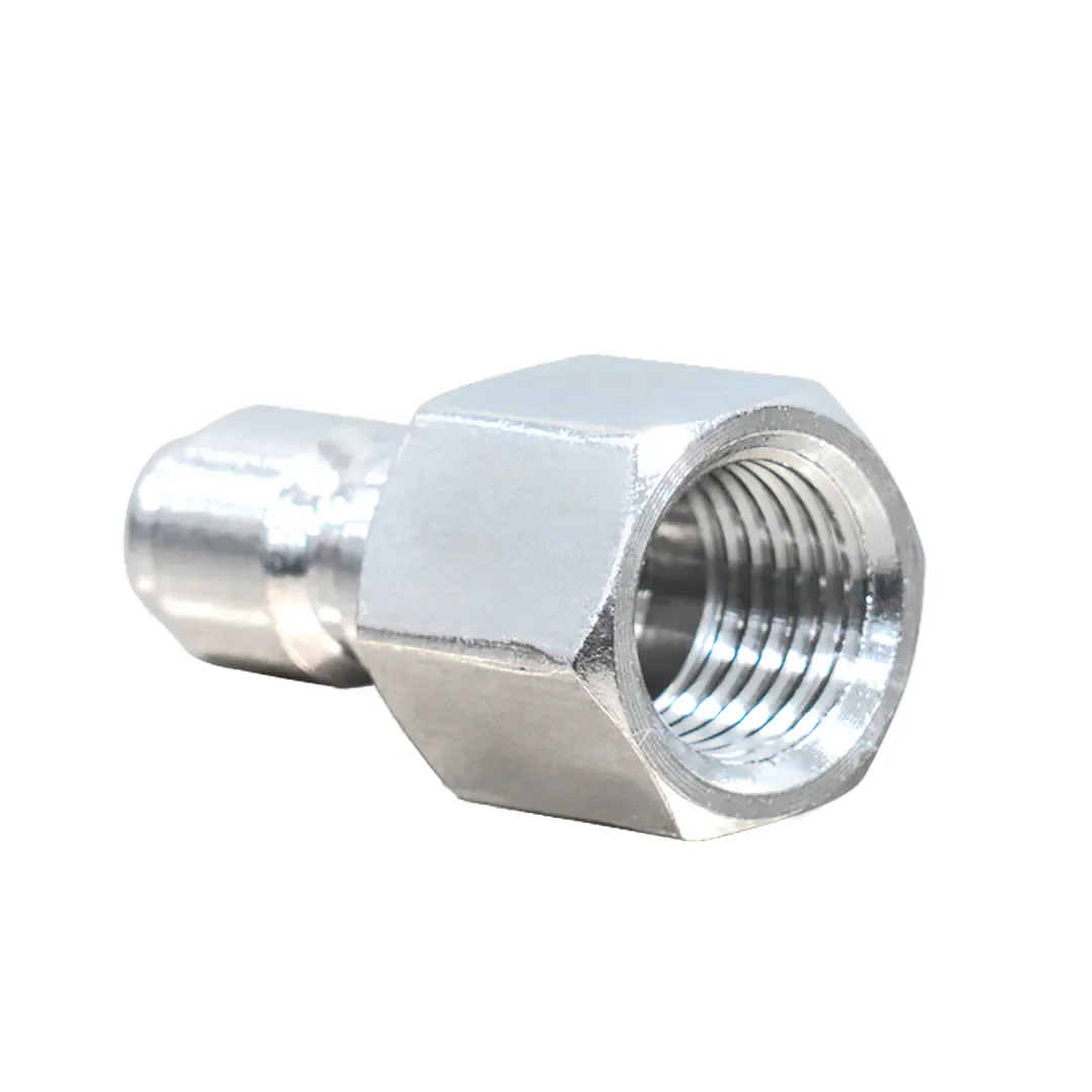 1/4" Female NPT Screw Thread to Quick Connect 1/4" Male, extend lance of your pressure washer with this coupling - Image 2
