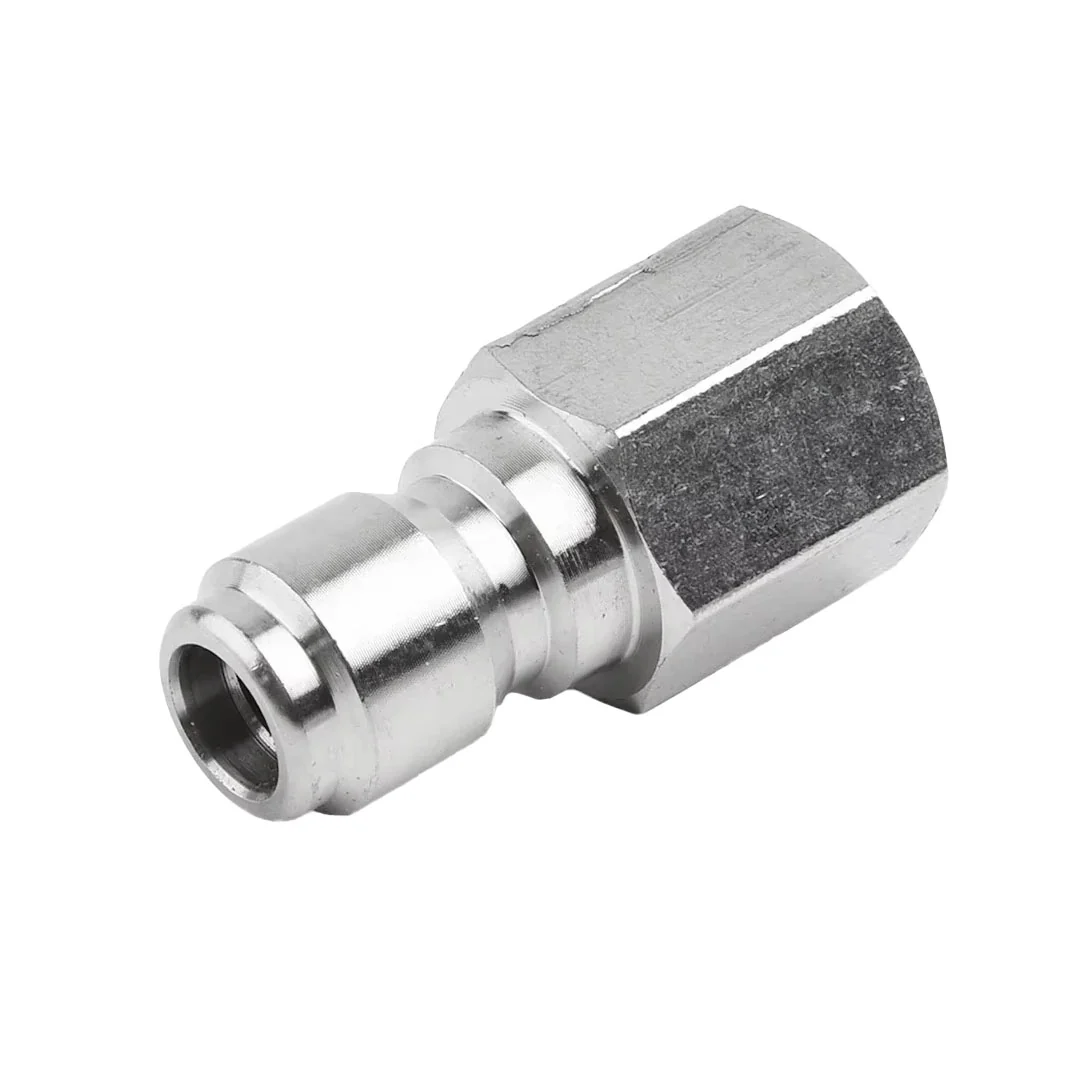 1/4" Female NPT Screw Thread to Quick Connect 1/4" Male, extend lance of your pressure washer with this coupling - Image 3