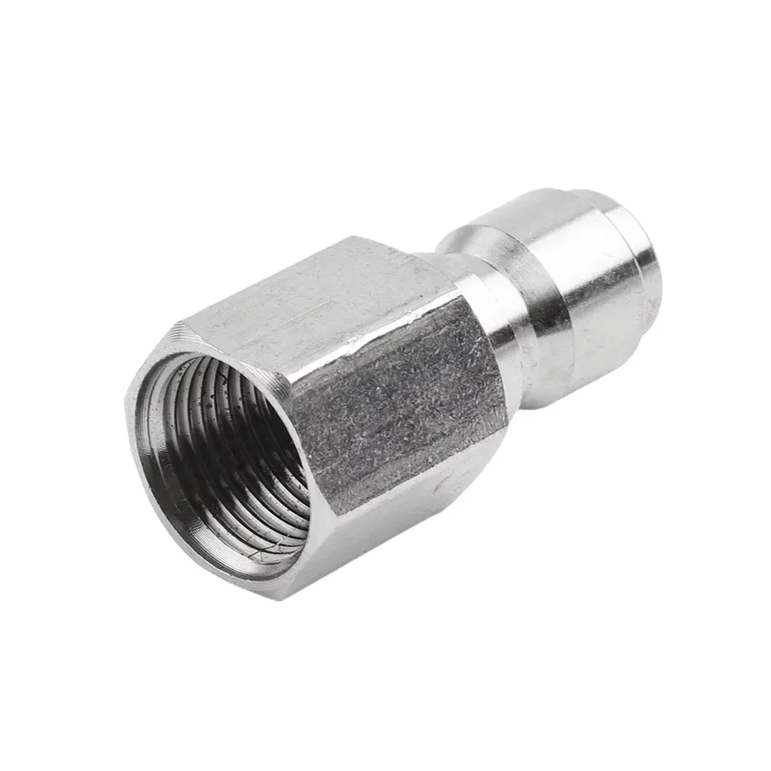 1/4" Female NPT Screw Thread to Quick Connect 1/4" Male, extend lance of your pressure washer with this coupling - Image 4