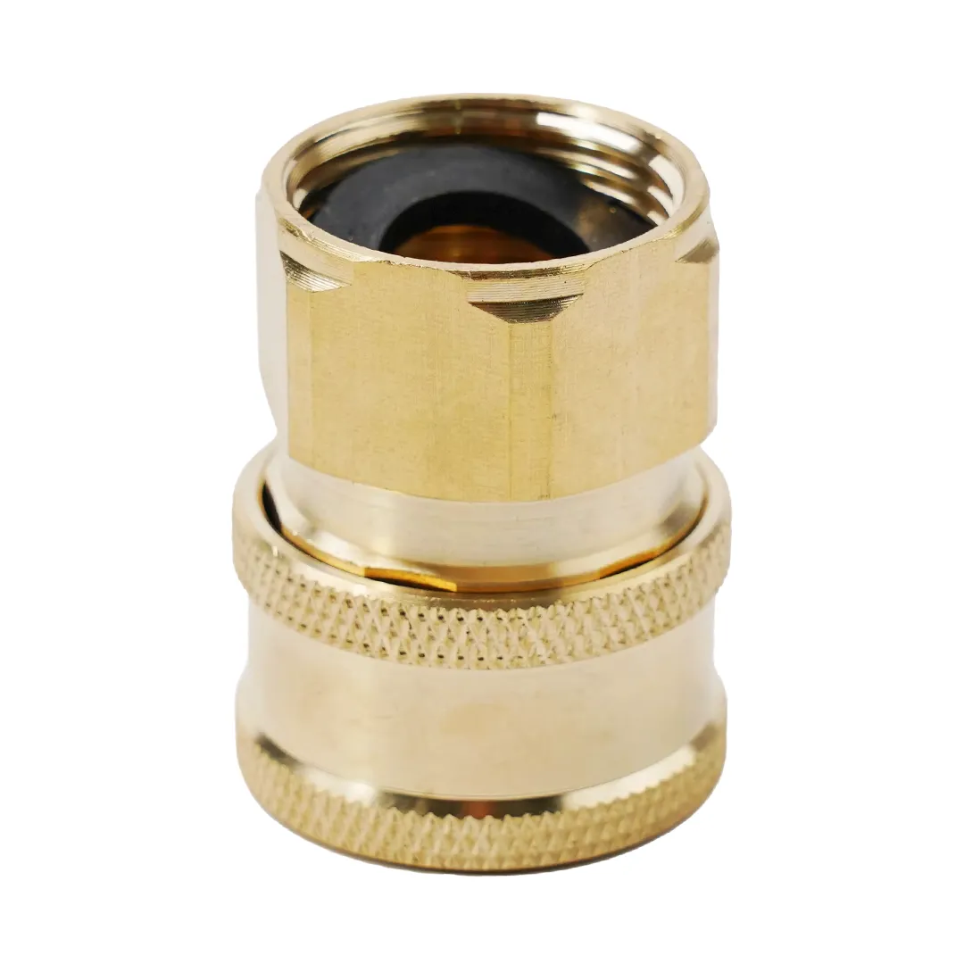 3/8 inch Pressure Washer Coupler, Brass Fitting Female Quick Connector 3/8 inch female Thread - Image 4