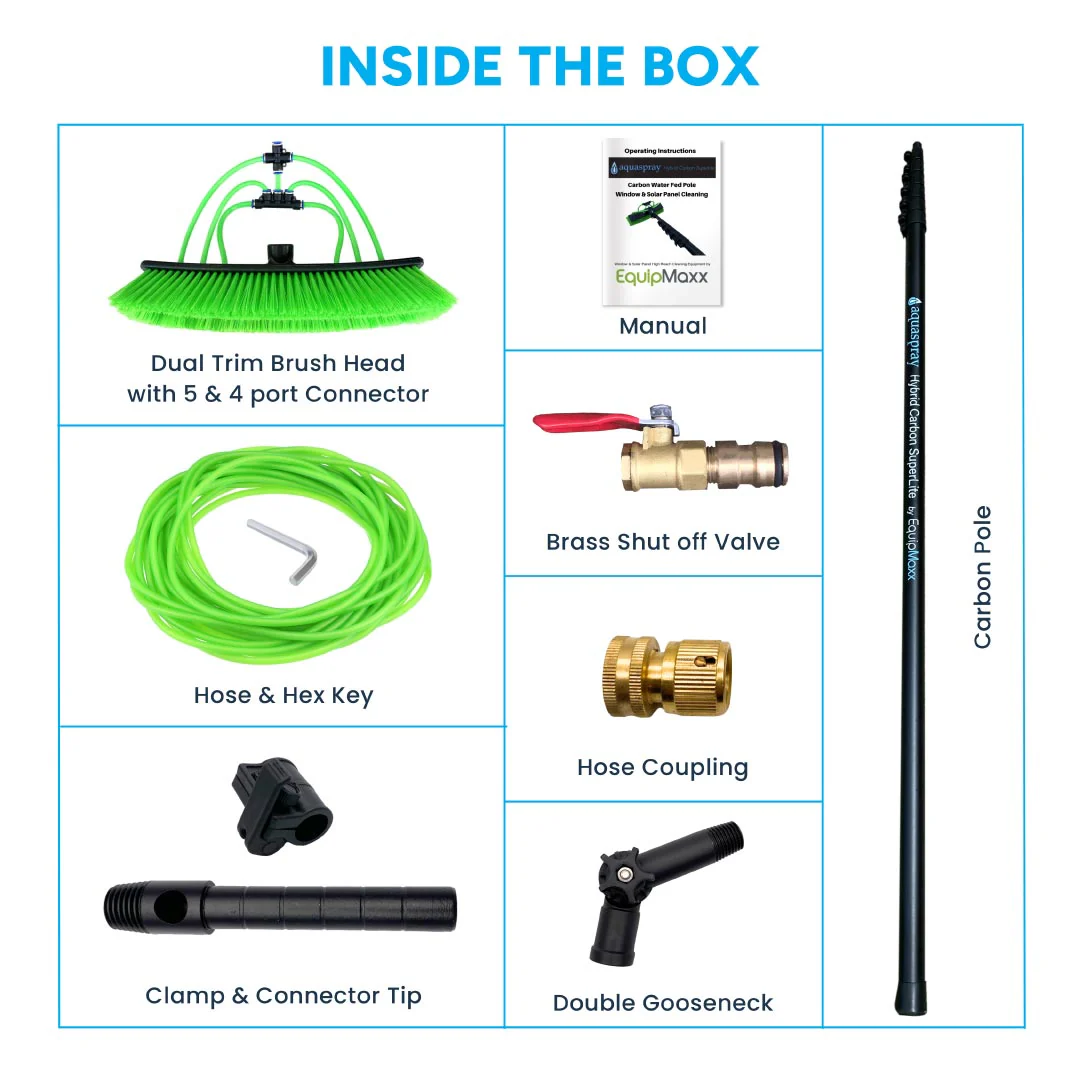 40 Foot Telescoping Carbon Water Fed Pole Kit - Image 5