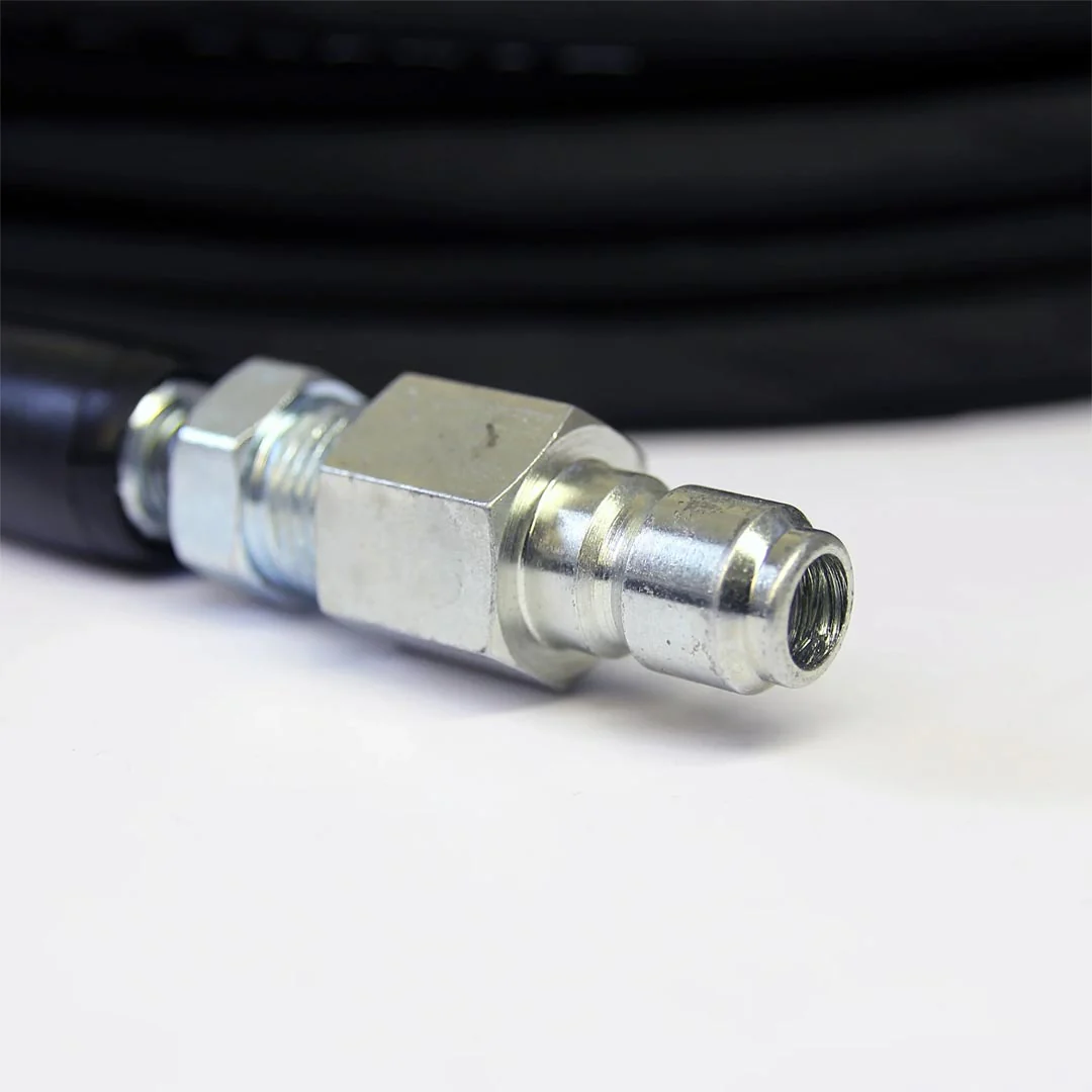 50 Feet High Pressure Hose, 3000 psi, 3/8 inch Male and Female Quick Connect, Single Braid - Image 2