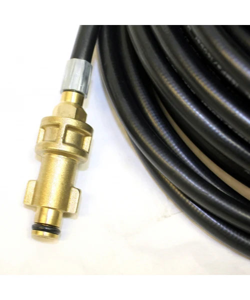 50 Feet Drain and Sewer Cleaning Pressure Hose, 1/4 inch NPT thread, 2300 psi with Retrojet Jetter Nozzle - Image 10