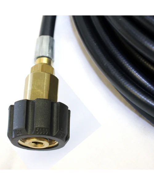 50 Feet Drain and Sewer Cleaning Pressure Hose, 1/4 inch NPT thread, 2300 psi with Retrojet Jetter Nozzle - Image 6