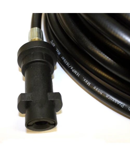 50 Feet Drain and Sewer Cleaning Pressure Hose, 1/4 inch NPT thread, 2300 psi with Retrojet Jetter Nozzle - Image 9