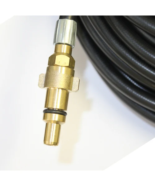50 Feet Drain & Sewer Cleaning Jetter Pressure Washer Hose, 1/4" NPT thread, 2300 psi - Image 4