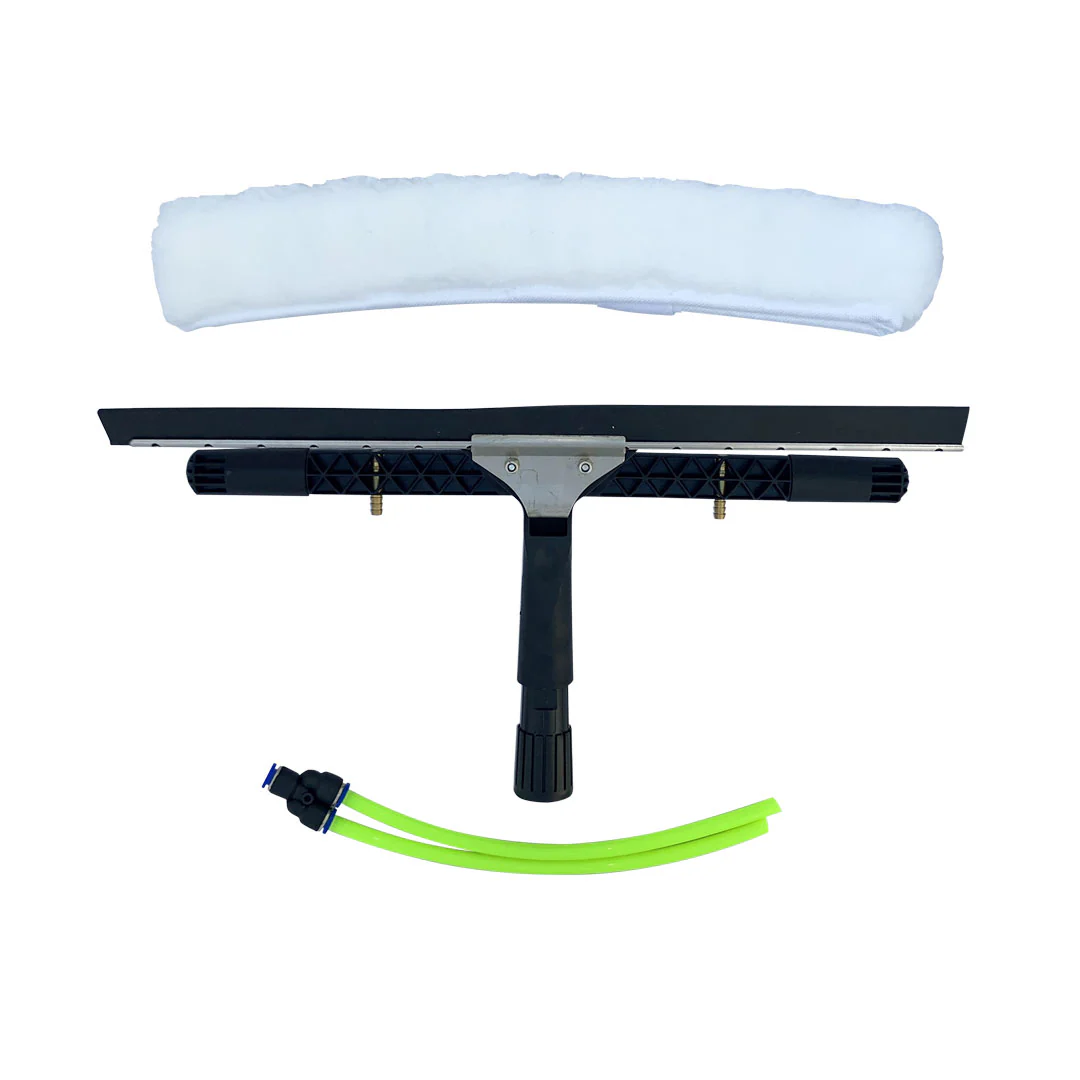 All in One 2 Nozzle Scrubber & Squeegee for Water Fed Poles - Image 4