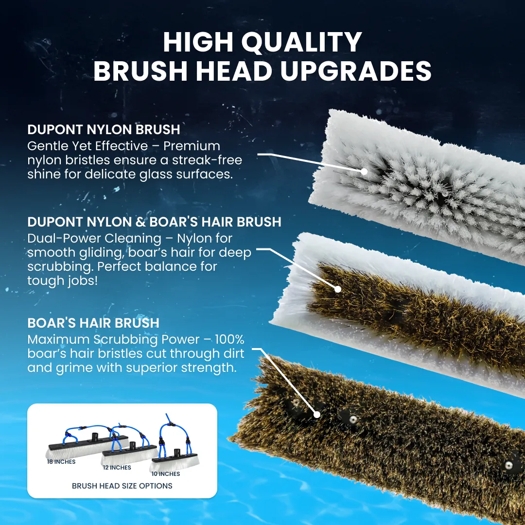 AquaSpray Venom Premium Carbon Water Fed Window Cleaning Pole – 24T 100% Premium Carbon Fiber - Image 10