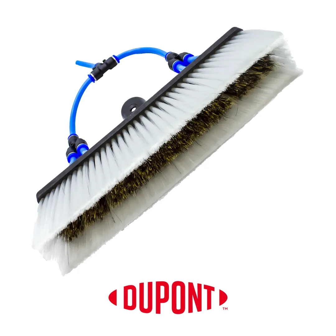 DuPont Nylon and Boar's Hair Brush for AquaSpray Venom Water Fed Poles