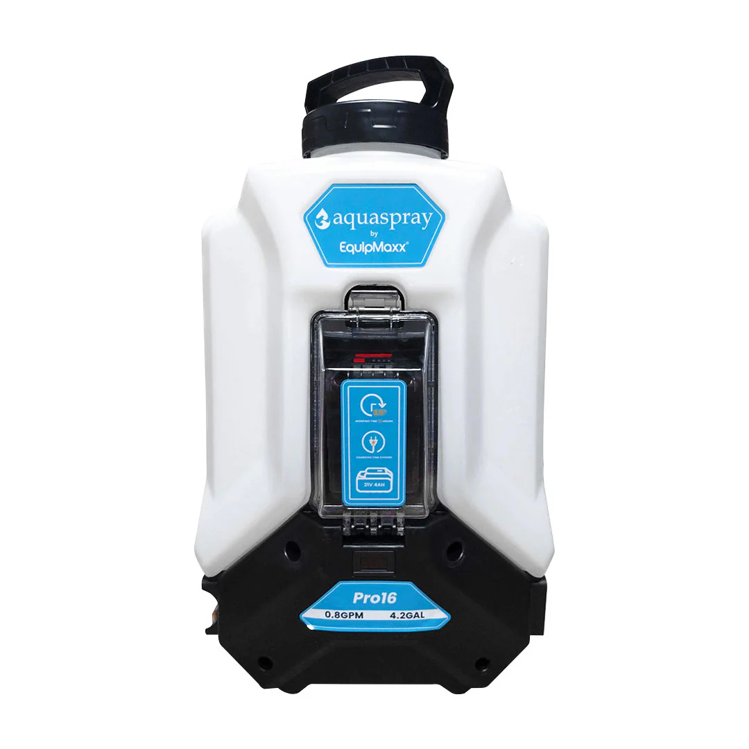 AquaSpray Pro 16 Water Pumping Backpack Tank – 4.2 Gallon, Hand Carry and Battery-powered with Rechargeable 21v Battery - Image 3