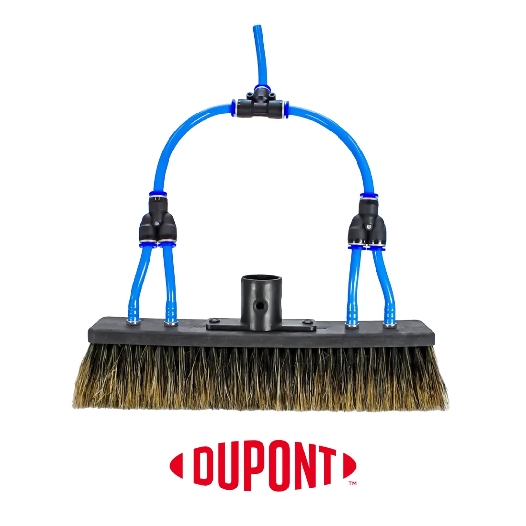 Premium 100% Boar's Hair Bristle Brush for Aquaspray Venom Water Fed Poles