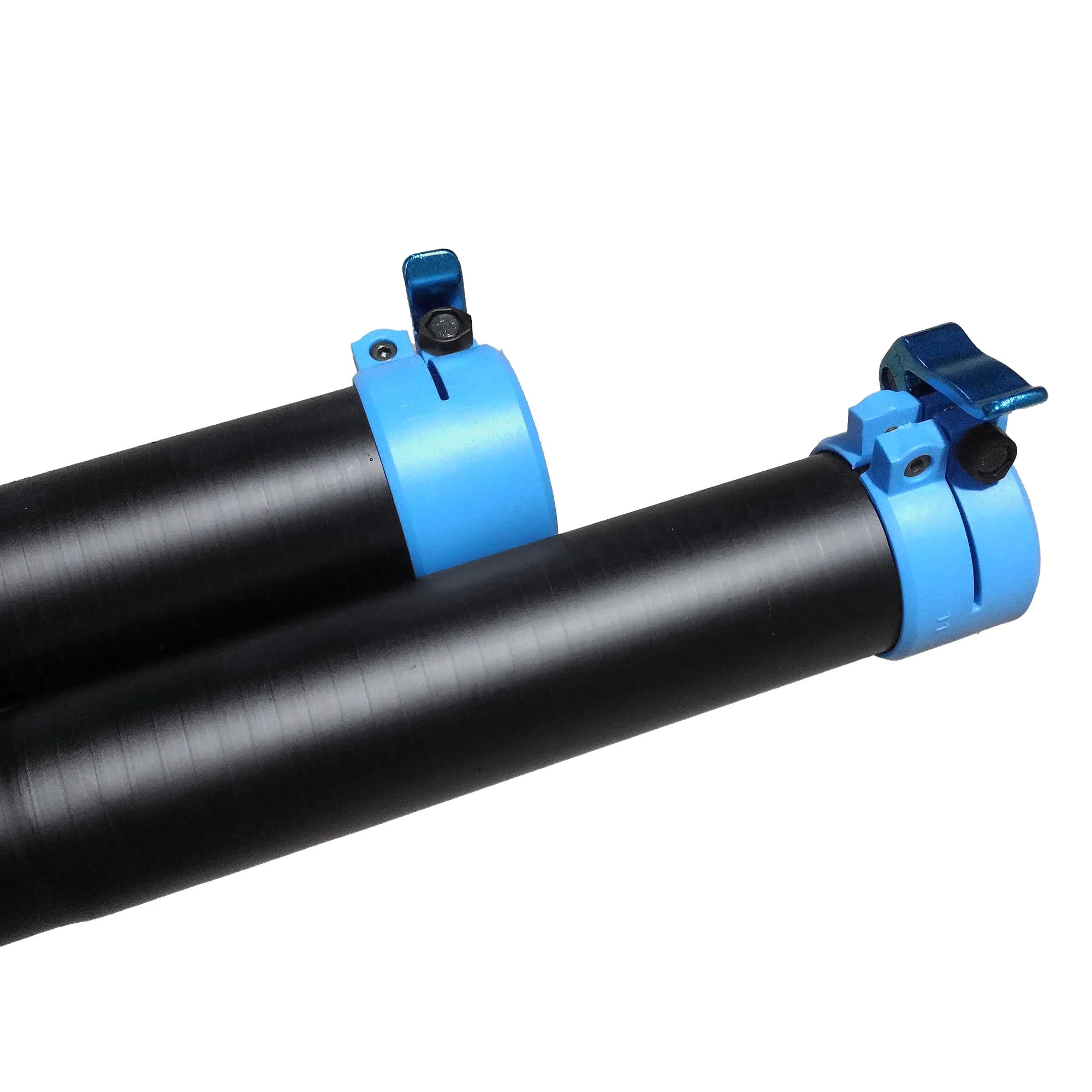 Carbon Clamping Poles 40 Foot (3 Story) Kit with Nozzle and Adaptor Accessories - Image 7