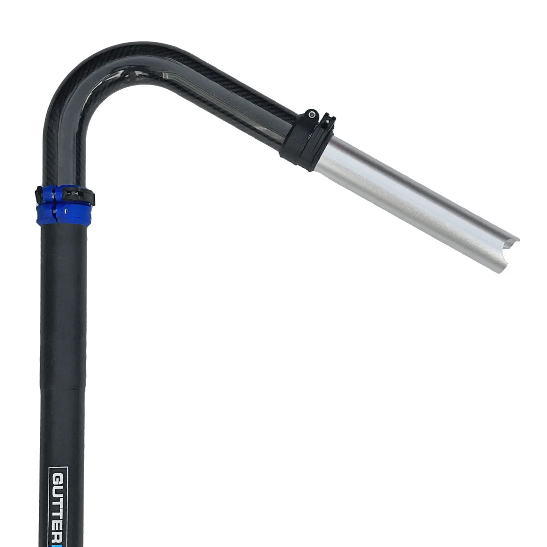 Gutter Vacuum Carbon Clamping Swan Neck and Nozzle Kit - Image 2