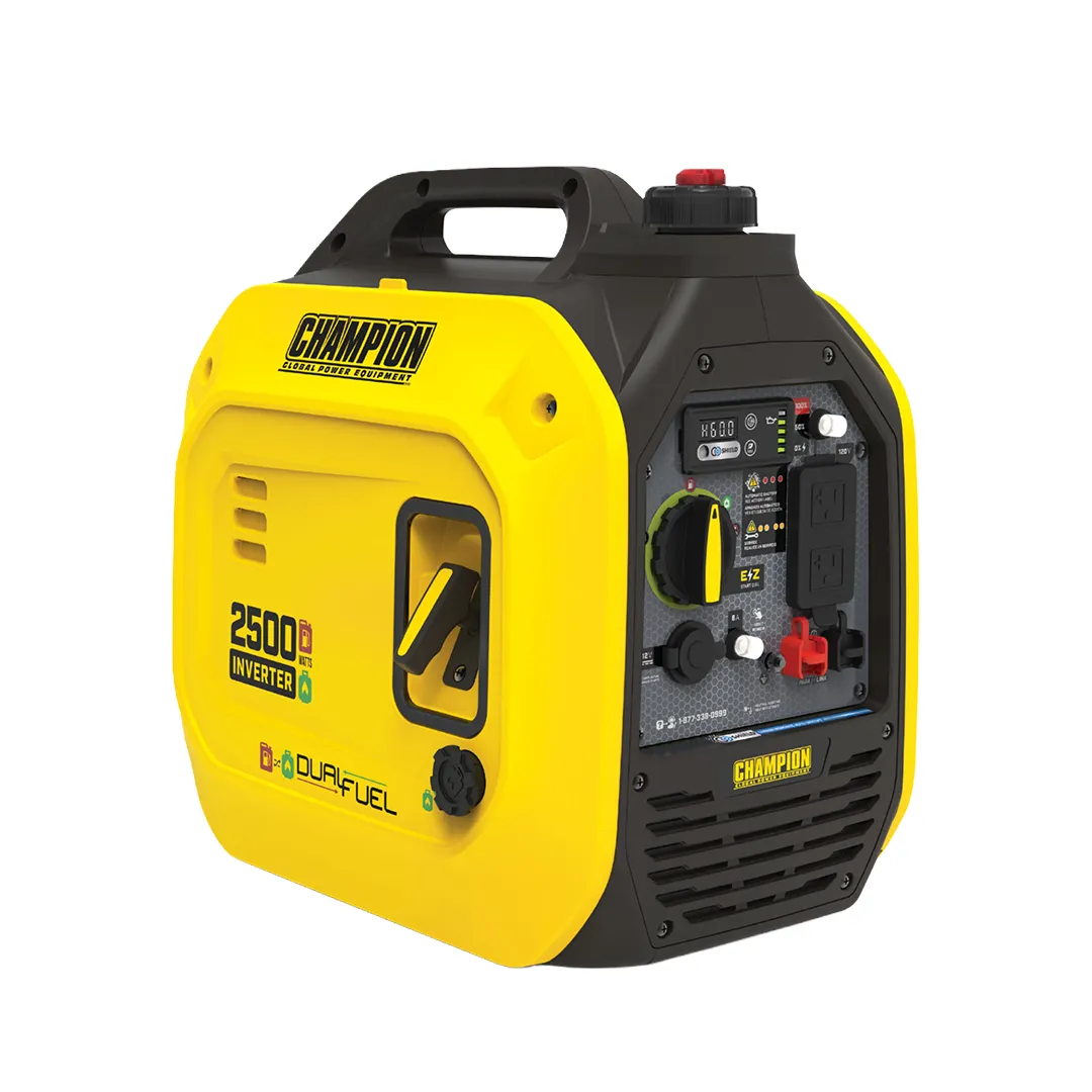 Champion 2500W Dual Fuel Inverter Generator with CO Shield®