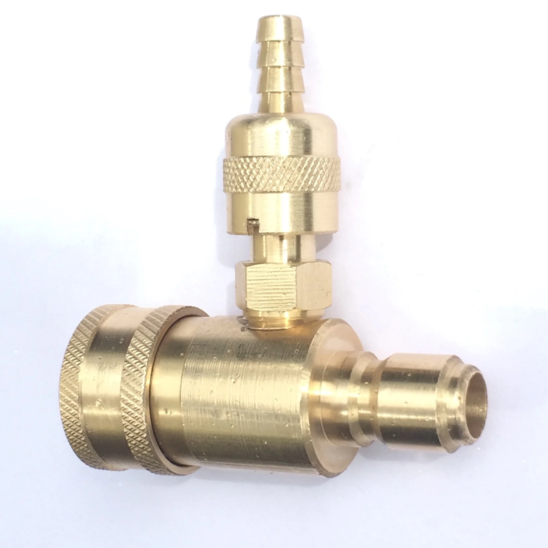 In-Line Adjustable Chemical Injector for Pressure Washers, 3/8" inch Quick Connector Female to Male - Image 3