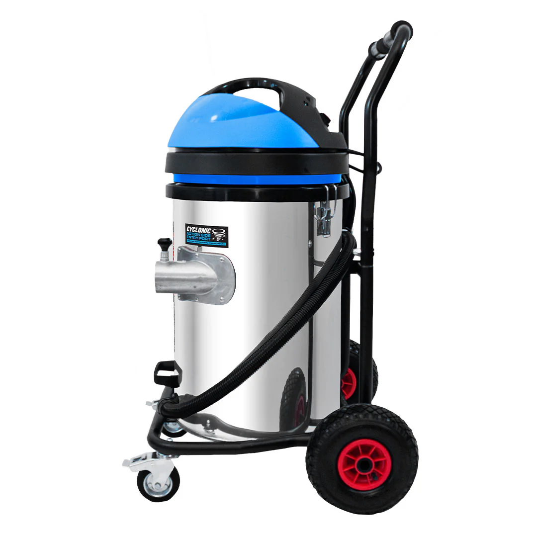 20 Gallon Cyclone II 3600W Stainless Steel Gutter Vacuum System (Inc. 40ft Carbon Clamping Pole Kit & Bag) - Image 12