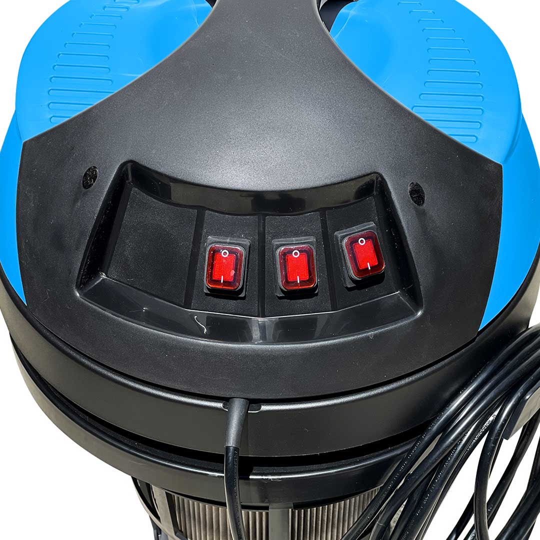 20 Gallon Cyclone II 3600W Stainless Steel Gutter Vacuum System (Inc. 40ft Carbon Clamping Pole Kit & Bag) - Image 13