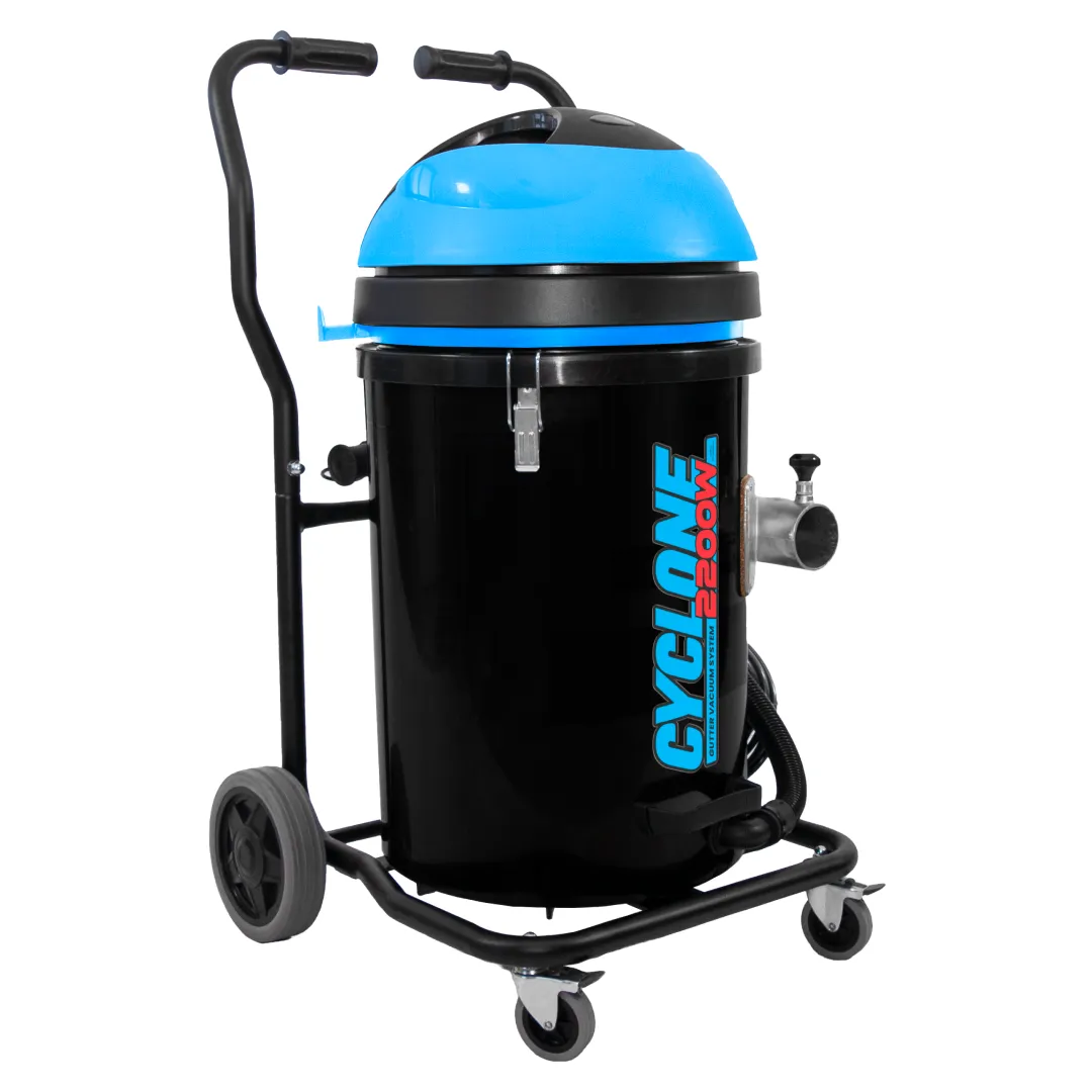 20 Gallon Cyclone 2200W Residential Polypropylene Gutter Vacuum (Inc. 28ft Aluminum Pole Kit & Bag) - Image 9