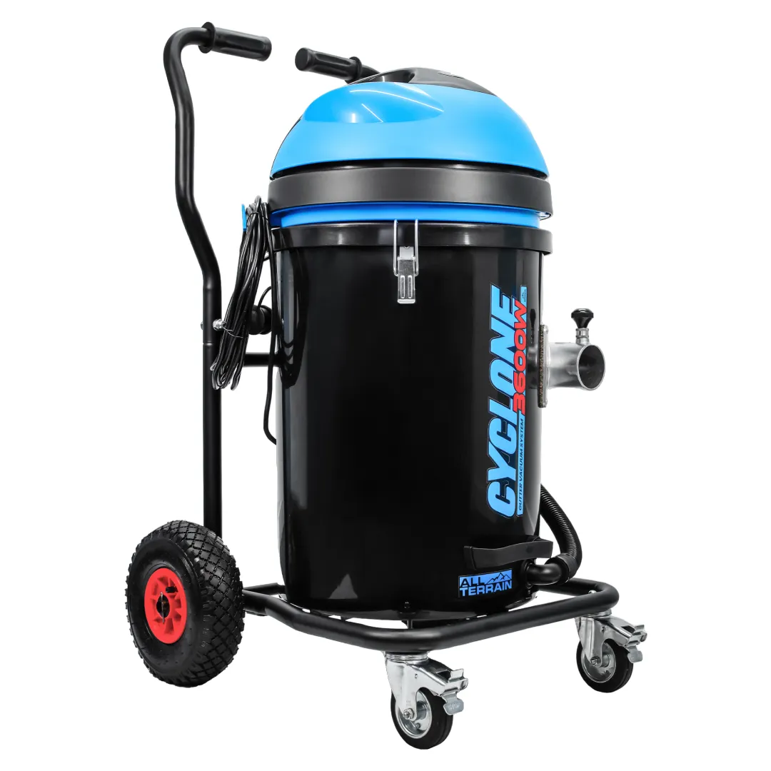 20 Gallon Cyclone II 3600W Polypropylene Gutter Vacuum System (Inc. 20ft Aluminum Pole Kit & Bag) - Image 10