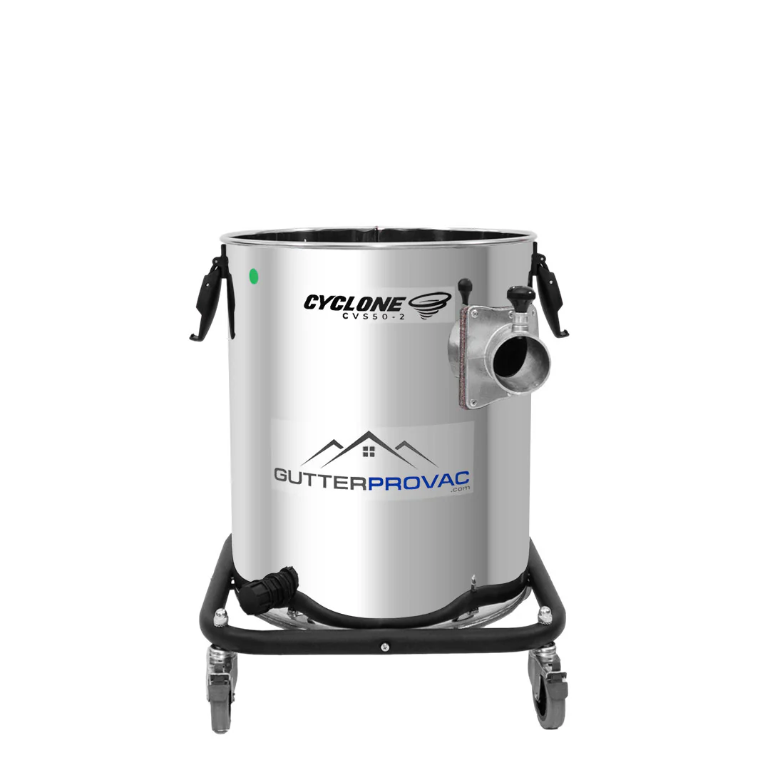 13 Gallon Cyclone 2200W Residential Stainless Steel Gutter Vacuum (Inc. 28ft Aluminum Pole Kit & Bag) - Image 15