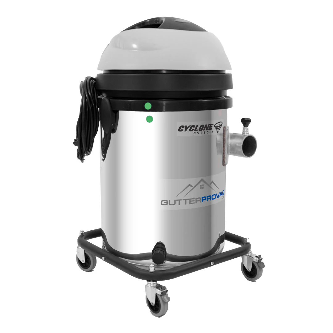 13 Gallon Cyclone 2200W Residential Stainless Steel Gutter Vacuum (Inc. 28ft Aluminum Pole Kit & Bag) - Image 8