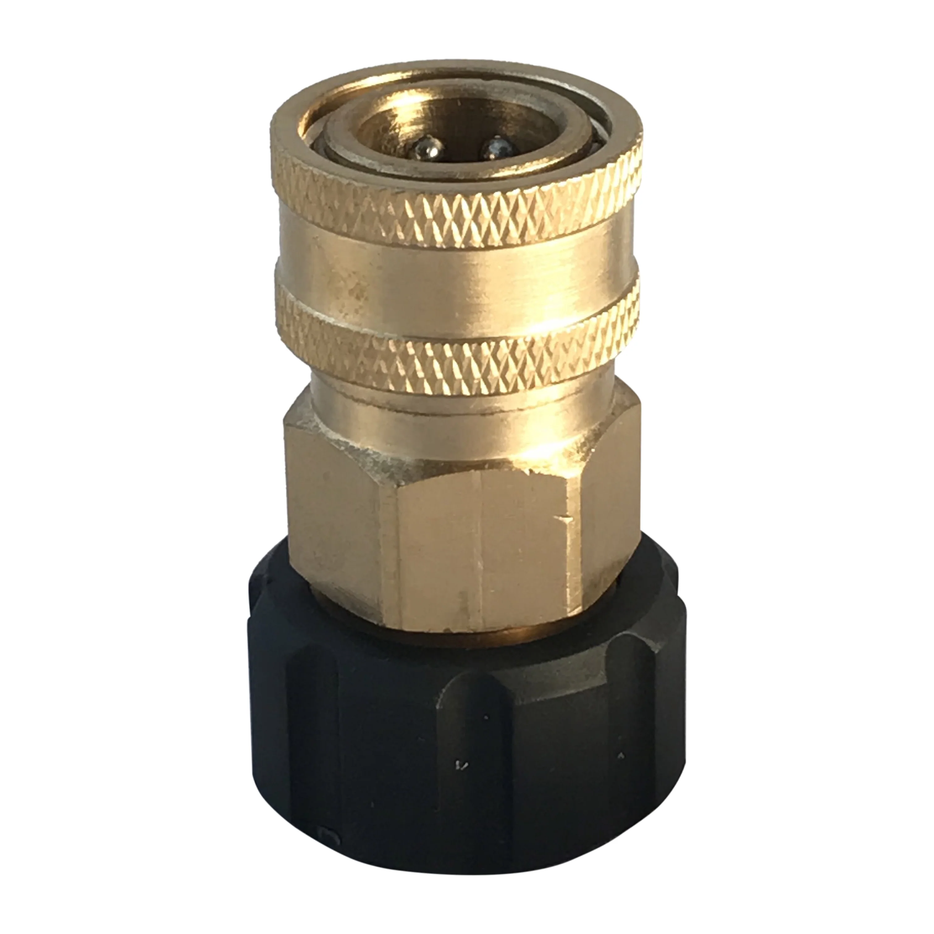 Pressure Washer M22 Female M22 Screw thread, to 3/8 inch female Quick Connector coupling - Image 3