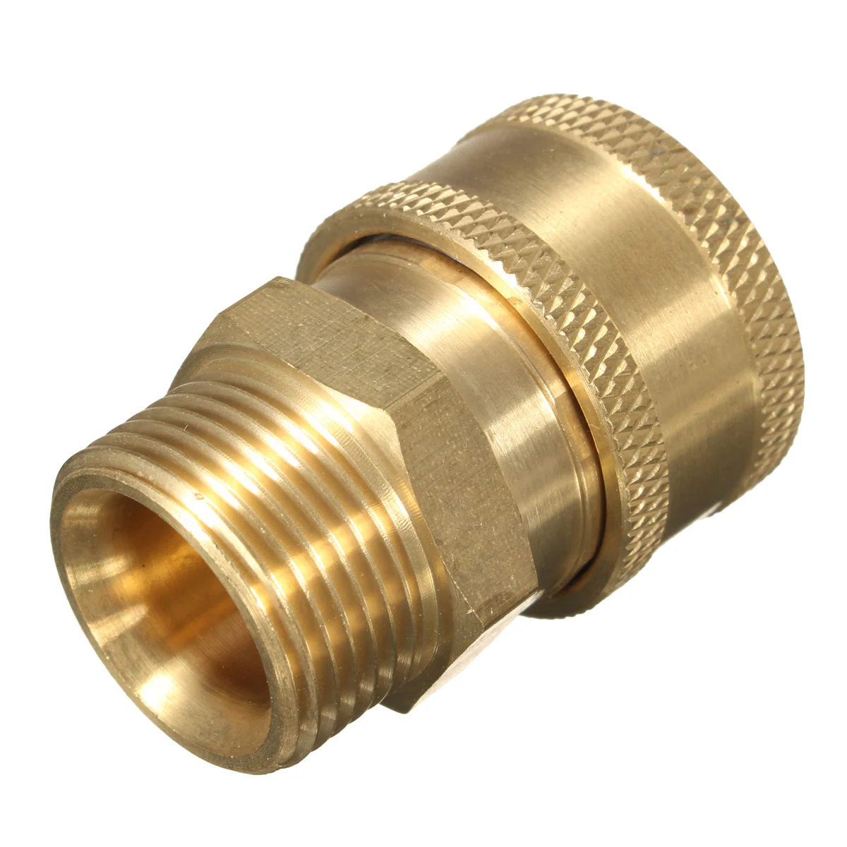Pressure Washer M22 male screw thread, to quick connect 3/8 inch female coupling - Image 3