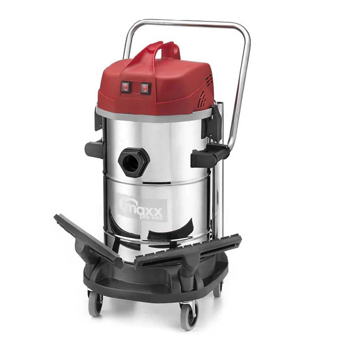 Maxx Pro Vac Dual Motor Stainless Steel 2400W 14.5 Gallon Commercial Wet/Dry Vacuum - Image 4
