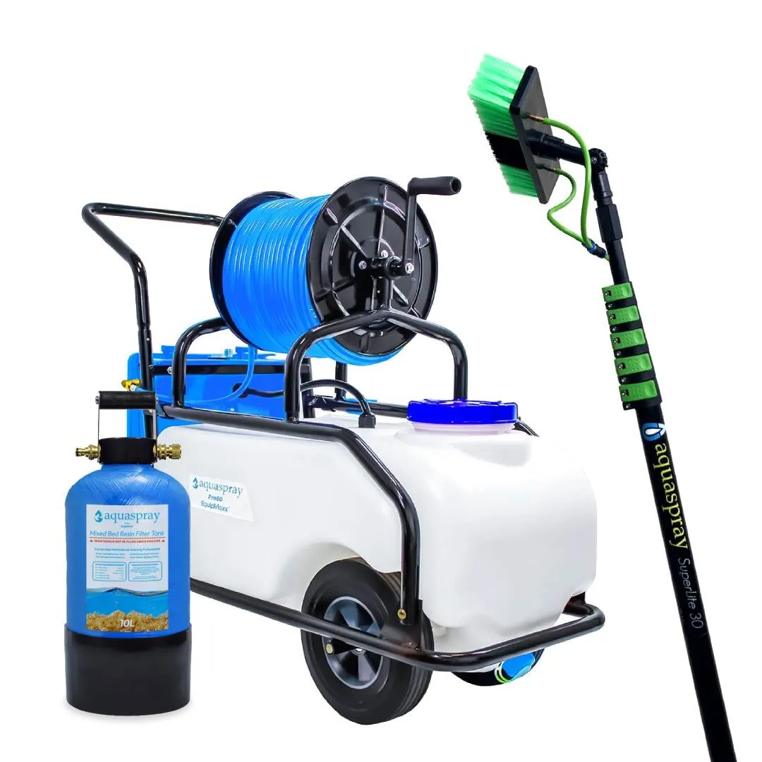 16 Gallon AquaSpray Rolling Water Tank for Commercial Window and Solar Panel Cleaning - Default Title #MWS Options 598276251 - Image 2
