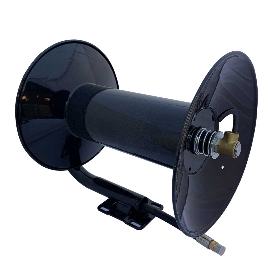 Super Heavy Duty Pressure Washer Hose Reel, Skid or Wall Mount 3/8 In x 200FT Capacity, Air and Water - Image 4