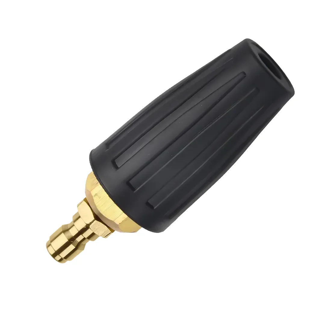 Rotating Turbo Nozzle for Pressure Washers – 1/4" Quick Connect, Ceramic Head, Circular High-Pressure Spray