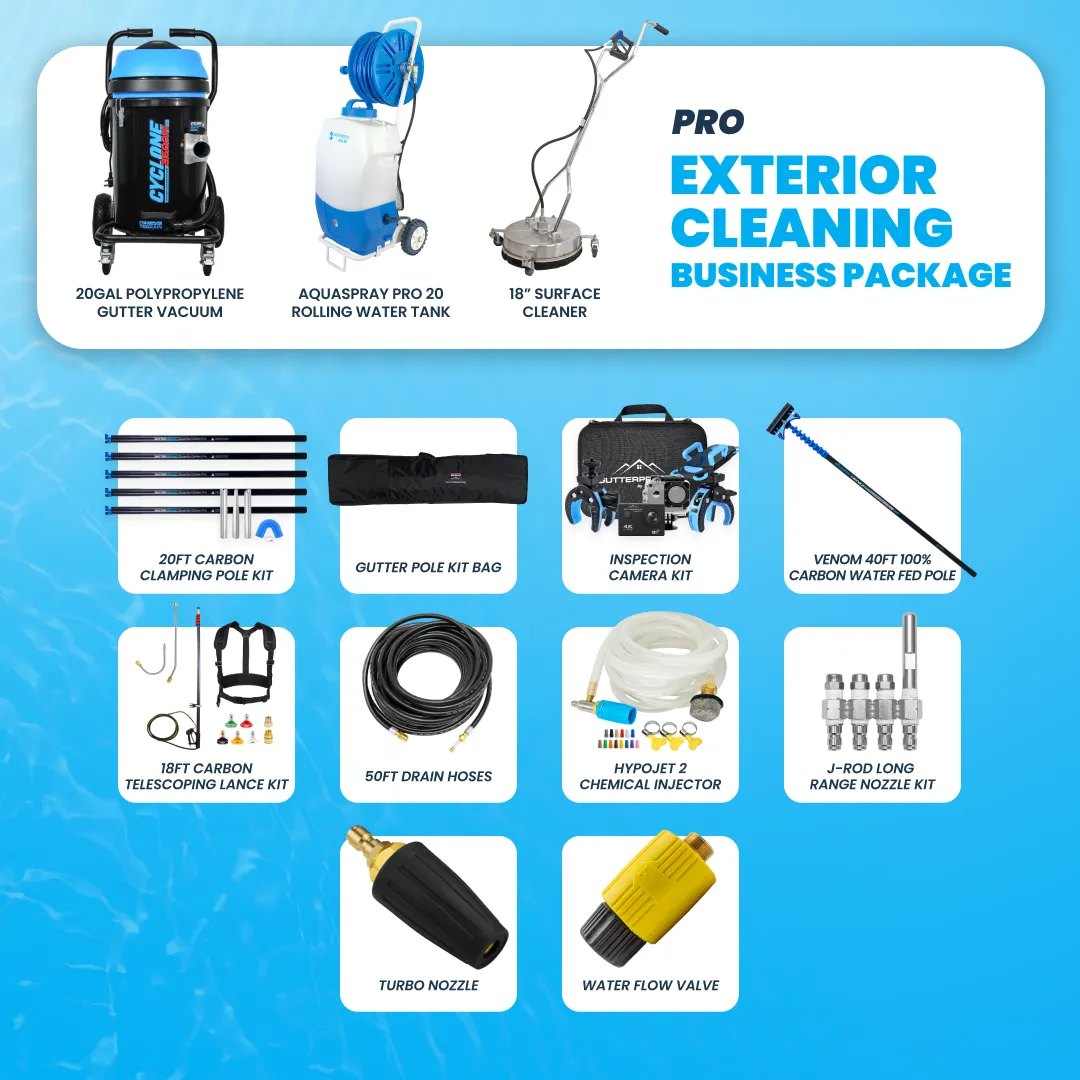 Pro Commercial Exterior Cleaning Business Start-up Package