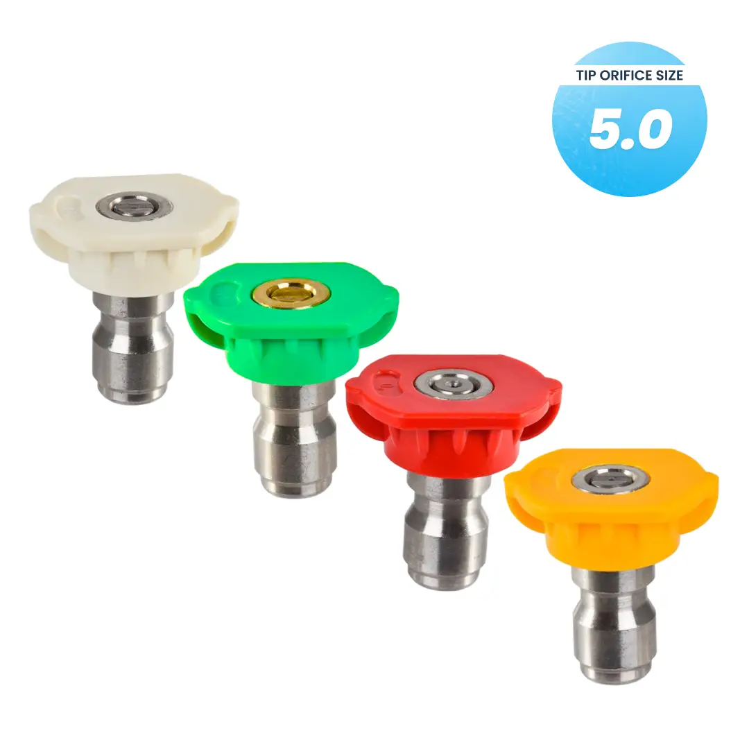 Pro-Grade 4 Piece 1/4" Quick-Connect Pressure Washer Nozzle Kit - Image 10