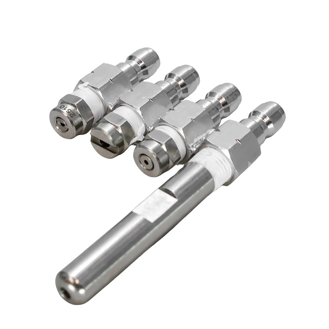 Quick Release J-Rod Long Range Nozzle Kit with 4 Tip Quad Jet Nozzle Tips - Image 3