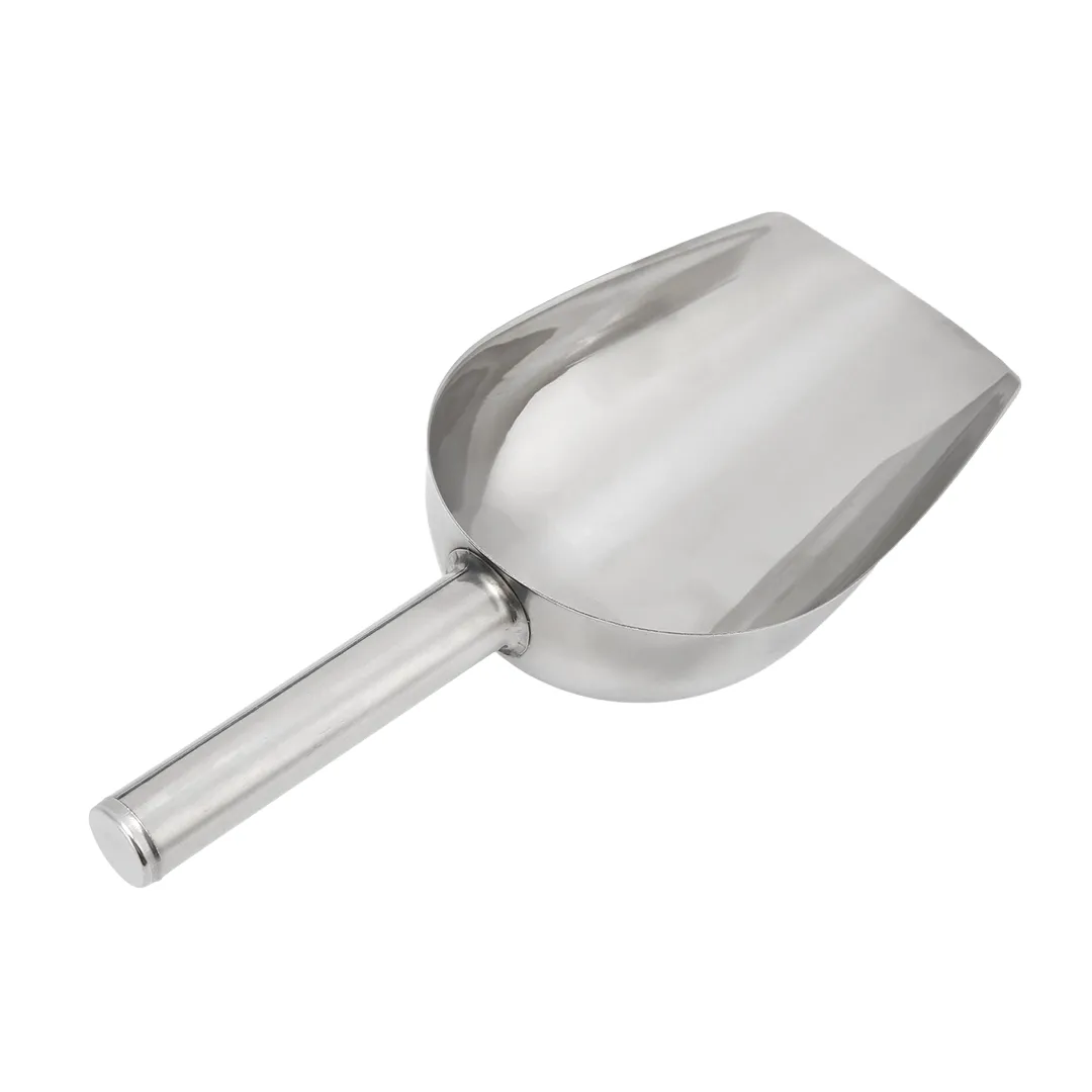 Chemical Resistant Reusable Stainless Steel Utility Scoop