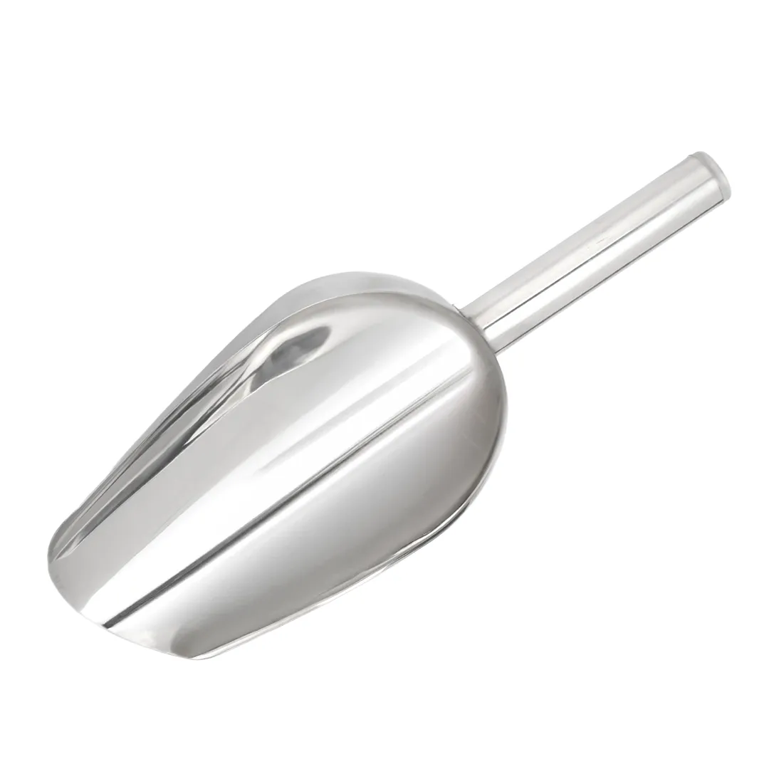 Chemical Resistant Reusable Stainless Steel Utility Scoop - Image 4