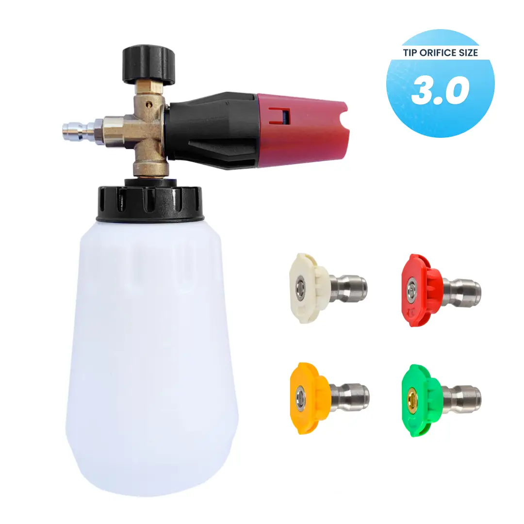 Snow Foam Bottle and 4 Nozzle Tips Set - Image 11