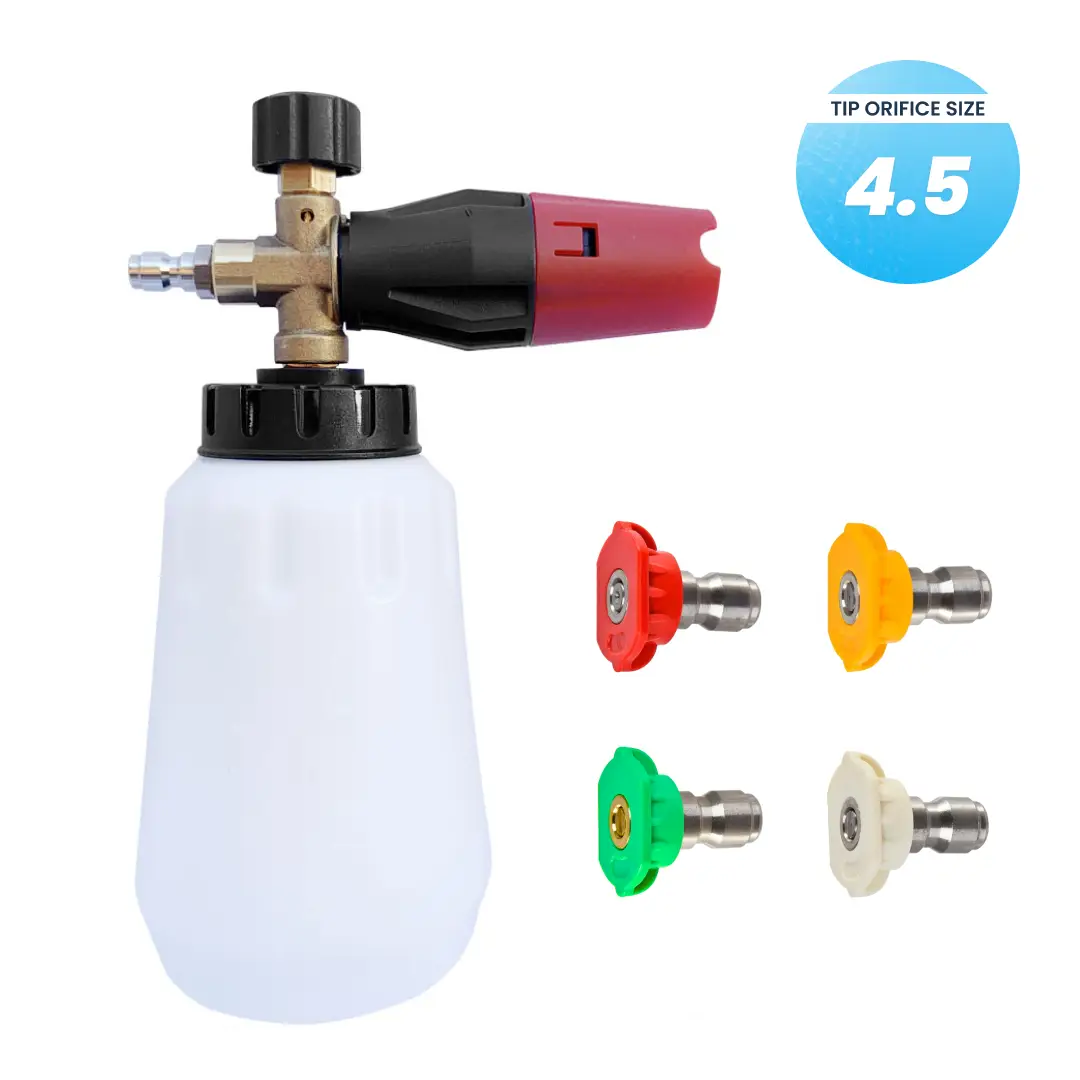 Snow Foam Bottle and 4 Nozzle Tips Set - Image 14