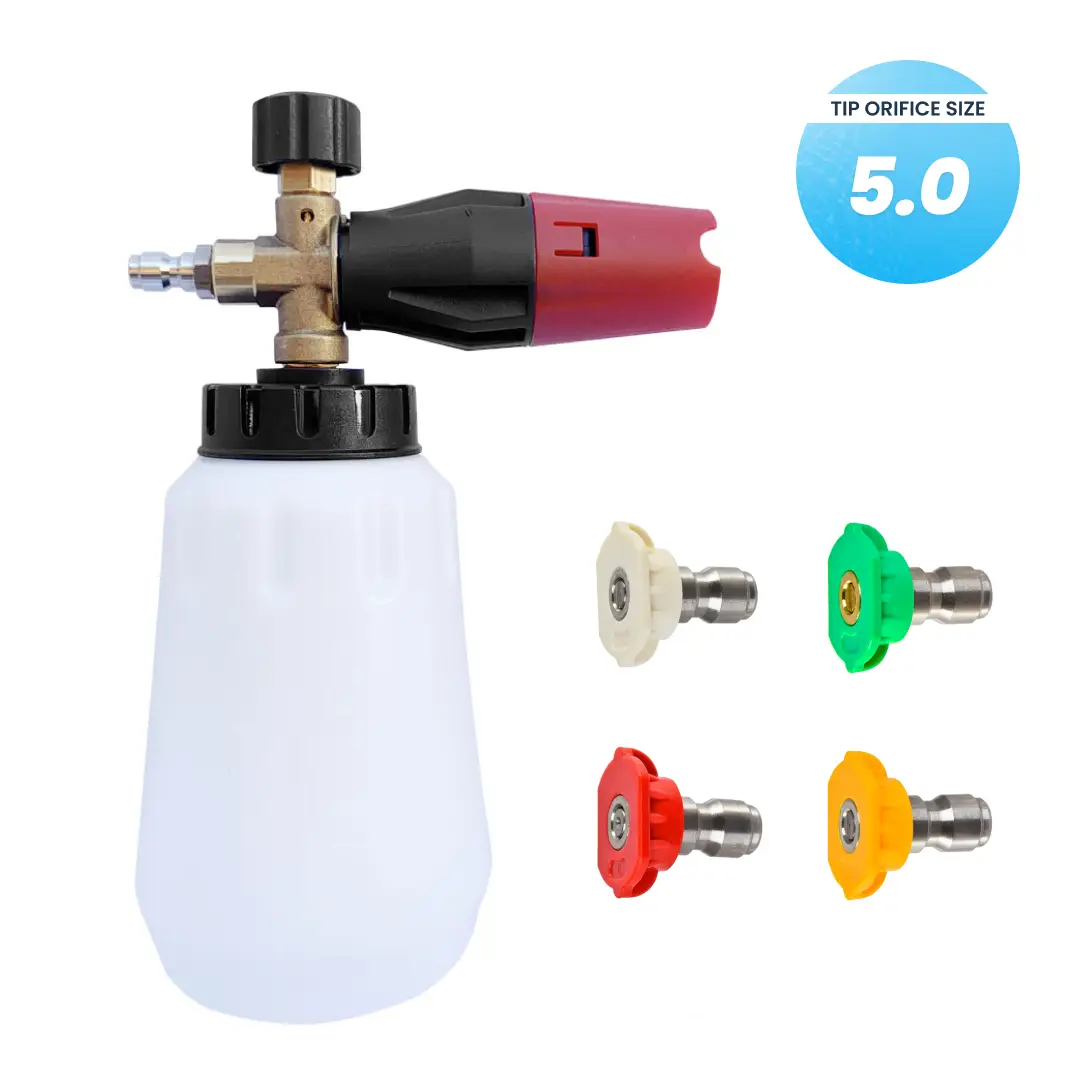 Snow Foam Bottle and 4 Nozzle Tips Set - Image 15